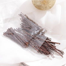 Load image into Gallery viewer, 50pcs/pack Simple Alloy Hair Clips High Elasticity Durable Wave Clamp Hairpins Headwear Hair Accessory