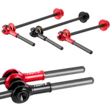 Load image into Gallery viewer, 1Pair Mountain Bike Quick Removal Rod Titanium Alloy Carbon Fiber Road Bicycle Wheel Set Flower Drum Pull Rod Quick Release Mtb Accessories