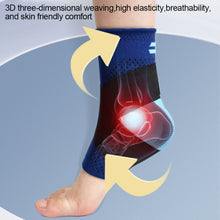 Load image into Gallery viewer, 1PC Sports Knit Ankle Support Professional Ankle Protective Sleeve Joint Recovery Sprain Fixed Rehabilitation Anti-Sprain Foot Protection