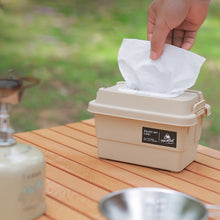 Load image into Gallery viewer, 1.1L Outdoor Multi-Functional Mini Paper Box Moisture-Proof Dust-Proof Desktop Debris Camping Seasoning Bottle Storage Box