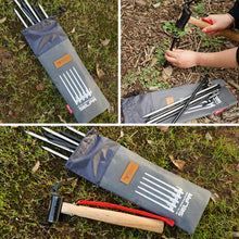 Load image into Gallery viewer, 40CM Ground Nail Storage Bag Outdoor Camping Tent Nail Pull Bag Fragmentary Tools Oxford Cloth Storage Package