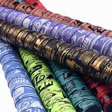 Load image into Gallery viewer, 2M PU Printed Fishing Rod Wrap Strap Pressed Keel Hand Rubber Elastic Comfortable Non-Slip Sweatband