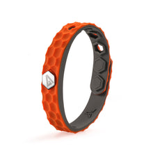 Load image into Gallery viewer, Hexagon Grain Silicone Negative Ion Bracelet Anti-Static Black Technology Energy Sport Adjustable Bracelet Basketball Star Model