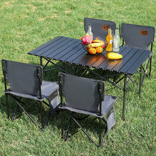 Load image into Gallery viewer, Outdoor Foldable Portable Picnic Camping Chair Sketching Stool 600D Oxford Cloth Bearing 100KG Fishing Chair