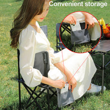 Load image into Gallery viewer, Outdoor Foldable Portable Picnic Camping Chair Sketching Stool 600D Oxford Cloth Bearing 100KG Fishing Chair