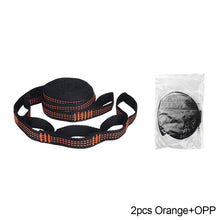 Load image into Gallery viewer, 2PCS 5+1 Ring Hammock Special Adjustment Strap Outdoor Camping High Strength Polyester Silk Strap Bearing Strong Easy Installation