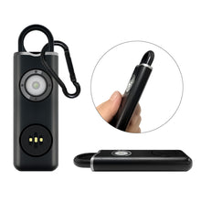 Load image into Gallery viewer, Self Defense Alarm 130dB Anti-wolf Alert for Girl Child Women Carrying Scream Loud Panic Alarm Emergency Alarm Keychain