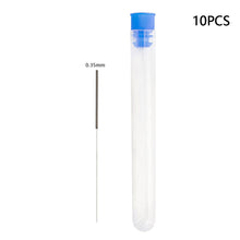 Load image into Gallery viewer, 10pcs 3D Printer Tools Stainless Steel Nozzle Cleaning Needles E3D V6 Nozzle MK8 Nozzle Drills Needle For 3D Printer Ender 3 V2