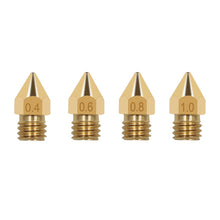 Load image into Gallery viewer, MK8 CHT Nozzle High Flow Nozzles 0.4mm 0.6mm For 1.75mm CR10 CR10S KP5L Ender-3 3D Printer Accessories