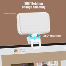 Load image into Gallery viewer, Selfie Light Clip-on LED Light for Phone Laptop Tablet Computer Phone Light for Selfie Video Conference Zoom Photography Makeup