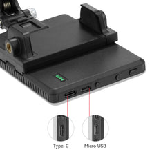 Load image into Gallery viewer, LED Mobile Phone Computer Fill-in Light Adjustable Portable LED Lamp Rechargeable Clip Fill Video Light For Live Selfie Meeting