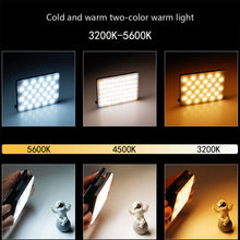 Load image into Gallery viewer, LED Mobile Phone Computer Fill-in Light Adjustable Portable LED Lamp Rechargeable Clip Fill Video Light For Live Selfie Meeting