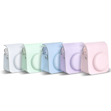 Load image into Gallery viewer, For Instax Mini 12 Camera Case PU Leather Soft Protective Case Trave Bag for Fujifilm Film Camera Bag with Shoulder Strap