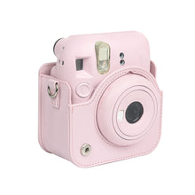 Load image into Gallery viewer, For Instax Mini 12 Camera Case PU Leather Soft Protective Case Trave Bag for Fujifilm Film Camera Bag with Shoulder Strap