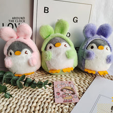 Load image into Gallery viewer, Cute Cartoon Penguin Stuffed Plush Dolls Toys Key Ring Bag Pendant Kids Toy Birthday Gifts Mini Animal Plush Doll Keychain