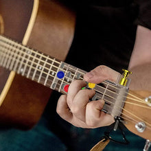 Load image into Gallery viewer, Guitar Beginner Trainer Guitar Chord Learning Tool Guitar Finger Pain-proof Attachment Practice Accessories