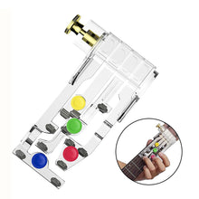 Load image into Gallery viewer, Guitar Beginner Trainer Guitar Chord Learning Tool Guitar Finger Pain-proof Attachment Practice Accessories