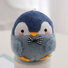 Load image into Gallery viewer, 12cm Cute Cartoon Penguin Plush Dolls Stuffed Toys Key Ring Bag Pendant Kids Toy Birthday Gifts Mini Animal Plush Doll Keychain