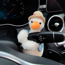 Load image into Gallery viewer, Car Suspension Decoration Plush Wiper Wye Shield Doll Cute Bowknot Cartoon Dog Car Decoration Auto Parts