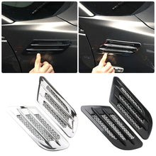 Load image into Gallery viewer, 2Pcs Universal Car Side Fender Hood Scoop Auto Air Intake Cover For Prado 150 120 Kia Rio 4 Honda Fit Hyundai Creta Land Cruis