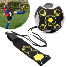 Load image into Gallery viewer, Elastic Football Training Belt Soccer Kick Trainer Ball Band Training Equipment Soccer Trainer Solo Practice Sports Assistance
