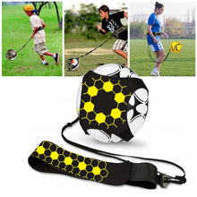 Load image into Gallery viewer, Football Kick Trainer Belt Device Solo Auxiliary Training Ball Band Soccer Ball Kick Fitness Equipment Trainer Football Team Sports