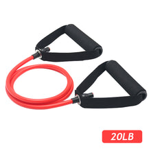 Load image into Gallery viewer, 1.2M Yoga Pull Rope TPE Fitness Training Resistance Bands Fitness Gum Elastic Bands Rubber Expander Workout Exercise Equipment Band