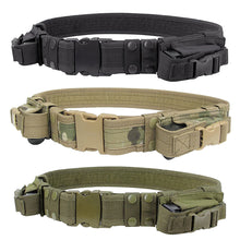 Load image into Gallery viewer, Hunting Equipment System Tactical Men Molle Waist Belt Support Security Military Combat Duty Utility Belt with Magazine Pouches