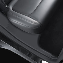 Load image into Gallery viewer, 2Pcs Rear Door Sill Protector Scuff Plate Cover Door Inner Sill Cover ABS Decal Sticker For Tesla Model Y 2021 2022