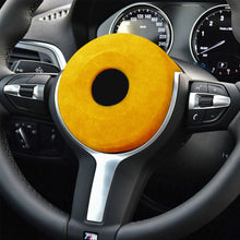 Load image into Gallery viewer, Car Steering Wheel Center Airbag Cover Trim Suede Sticker Interior Accessories For BMW F20 F22 F30 F31 F32 F33 F36 F10 M F06 F12 F13 F15 X5 X6 F16
