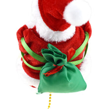 Load image into Gallery viewer, 1Pc Electric Climbing Ladder Santa Claus Santa Claus Climbing on Ladder Santa Claus Climbing Ornament Tree Party Home Decoration