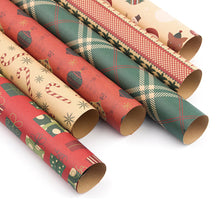 Load image into Gallery viewer, Christmas Ornaments Single-sided Paper Party Wedding DIY Craft Decoration Wrapping Paper Christmas Gift Kraft Decor