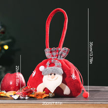 Load image into Gallery viewer, 1Pc Christmas Candy Bags Santa Claus Snowman Elk Gift Packing Bags Storage Bag Party Decoration Xmas Home Decoration