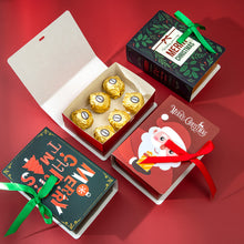 Load image into Gallery viewer, 1Pcs Christmas Book Shape Boxs Gift Bag Candy Box Magic book Bag Merry Christmas Decorations for Home New Year Supplies