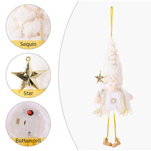 Load image into Gallery viewer, 1Pc Glowing Gnome Christmas Decorations Faceless Dolls Christmas Decoration for Home Christmas Ornaments Navidad New Year