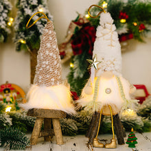 Load image into Gallery viewer, 1Pc Glowing Gnome Christmas Decorations Faceless Dolls Christmas Decoration for Home Christmas Ornaments Navidad New Year