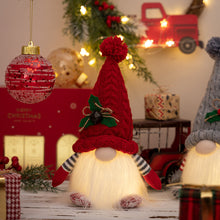 Load image into Gallery viewer, 1Pc Glowing Gnome Christmas Decorations Faceless Dolls Christmas Decoration for Home Christmas Ornaments Navidad New Year