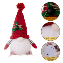 Load image into Gallery viewer, 1Pc Glowing Gnome Christmas Decorations Faceless Dolls Christmas Decoration for Home Christmas Ornaments Navidad New Year