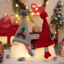 Load image into Gallery viewer, 1Pc Glowing Gnome Christmas Decorations Faceless Dolls Christmas Decoration for Home Christmas Ornaments Navidad New Year