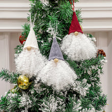 Load image into Gallery viewer, 1Pc Merry Christmas Ornaments Plush Doll Santa Claus Christmas Tree Pendant Doll Hang Decoration for Home Noel Natal Happy New Year