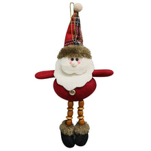 Load image into Gallery viewer, 1Pc Merry Christmas Ornaments Plush Doll Santa Claus Snowman Christmas Tree Pendant Doll Hang Decoration for Home Noel Natal Happy New Year