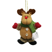 Load image into Gallery viewer, 1Pc Merry Christmas Ornaments Plush Doll Santa Claus Snowman Christmas Tree Pendant Doll Hang Decoration for Home Noel Natal Happy New Year