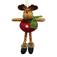 Load image into Gallery viewer, 1Pc Merry Christmas Ornaments Plush Doll Santa Claus Snowman Christmas Tree Pendant Doll Hang Decoration for Home Noel Natal Happy New Year
