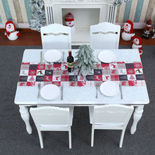 Load image into Gallery viewer, 1Pc Christmas Tablecloth Snowflake Runner For Rustic Kitchen Decorations Rustic Kitchen Table Decorations Winter