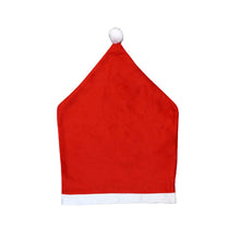 Load image into Gallery viewer, 1Pc Christmas Santa Claus Hat Chair Cover Christmas Decoration Table New Year Ornament for Home Navidad Noel Xmas Gift