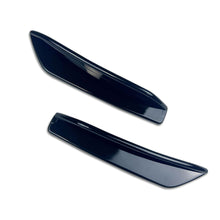 Load image into Gallery viewer, 2Pcs Car Front Bumper Fog Lamp Side Fins Lip Splitters Air Trim Fitmet For Mercedes Benz A Class A160 A180 A200 A250 A35 W177 AMG 2019+