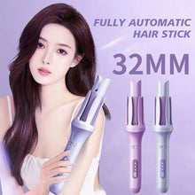 Load image into Gallery viewer, Professional Automatic Hair Tools Curling Iron 32mm Electric Large Wave Non Damaging Water Ripple Hair Curling Iron Tools