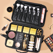 Load image into Gallery viewer, Large Capacity Makeup Bag Portable Outgoing Cosmetics and Skincare Storage Bag Partition Protective Cover