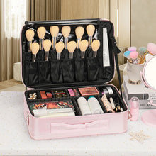 Load image into Gallery viewer, Large Capacity Makeup Bag Portable Outgoing Cosmetics and Skincare Storage Bag Partition Protective Cover