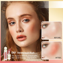 Load image into Gallery viewer, Long-lasting Liquid Blush Natural Rouge Blusher Matte Setting Blush Waterproof Sweatproof Blush Face Women Makeup Cosmetics